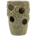 Ceramic Flower Pot Orchid Container Opening Flowerpot for Garden