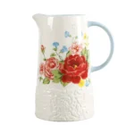Sweet Rose White 2.1-Quart Pitcher