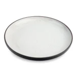 Ceramic Round Dinner Plate, Beth Collection