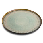 Ceramic Round Dinner Plate, Kayce Collection
